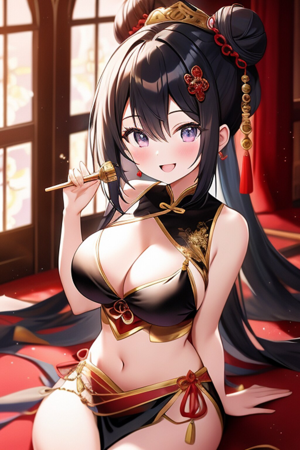 中華の踊り子です