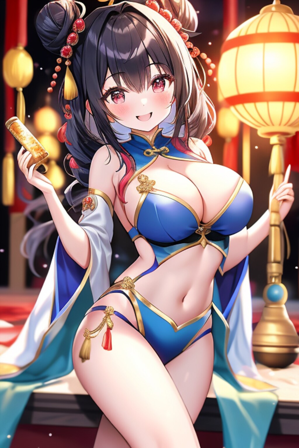 中華の踊り子です