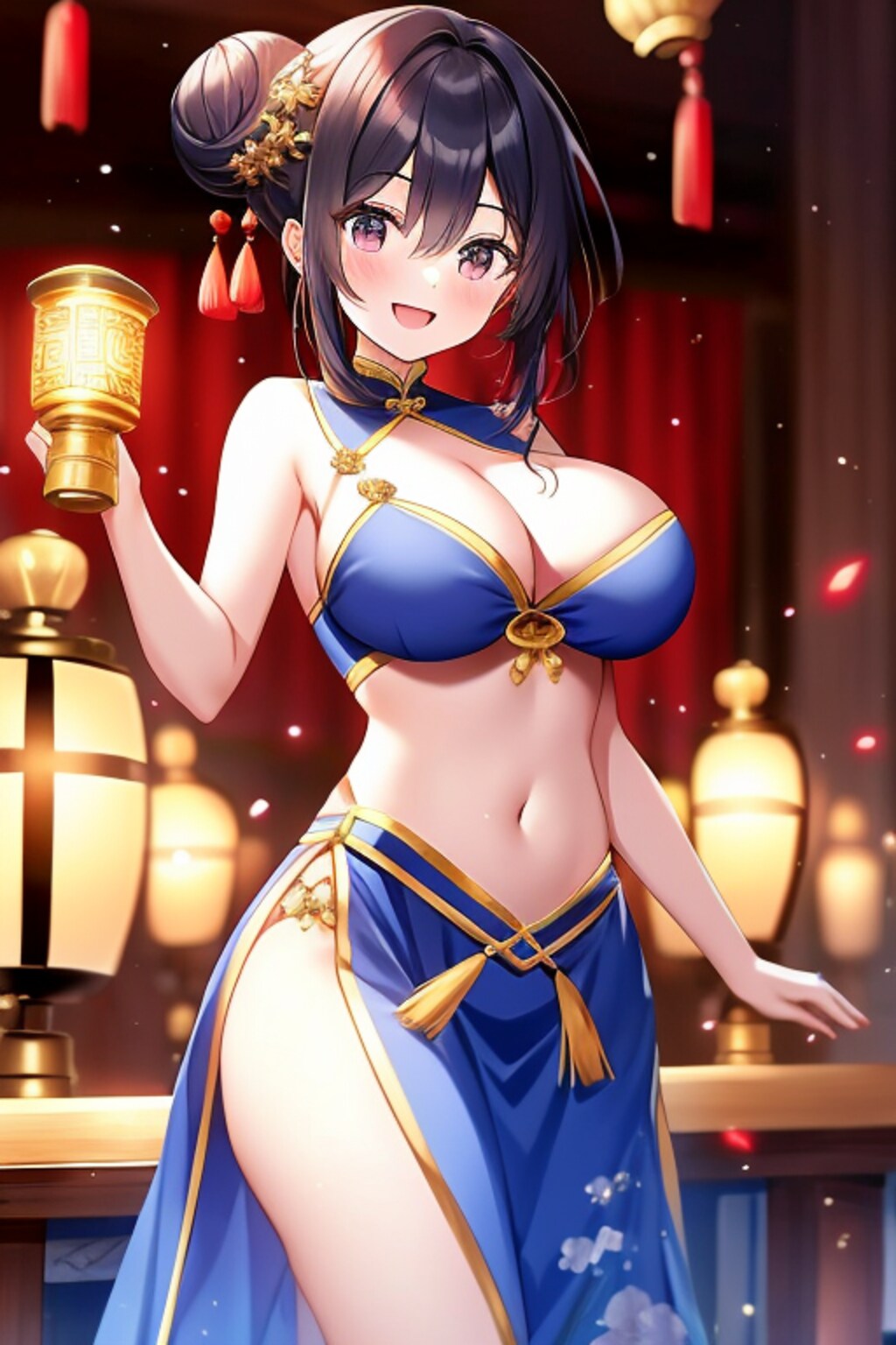 中華の踊り子です