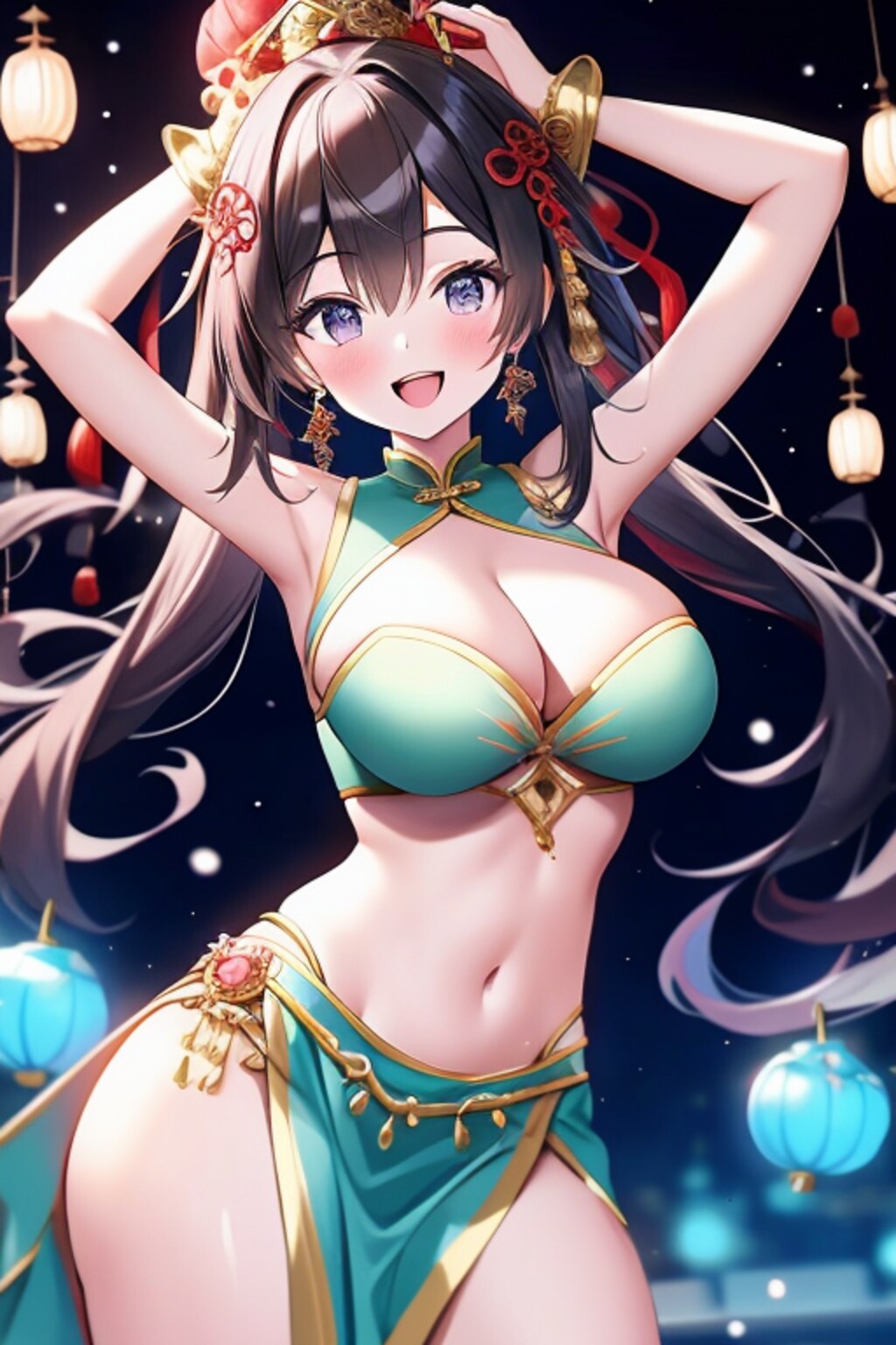 中華の踊り子です