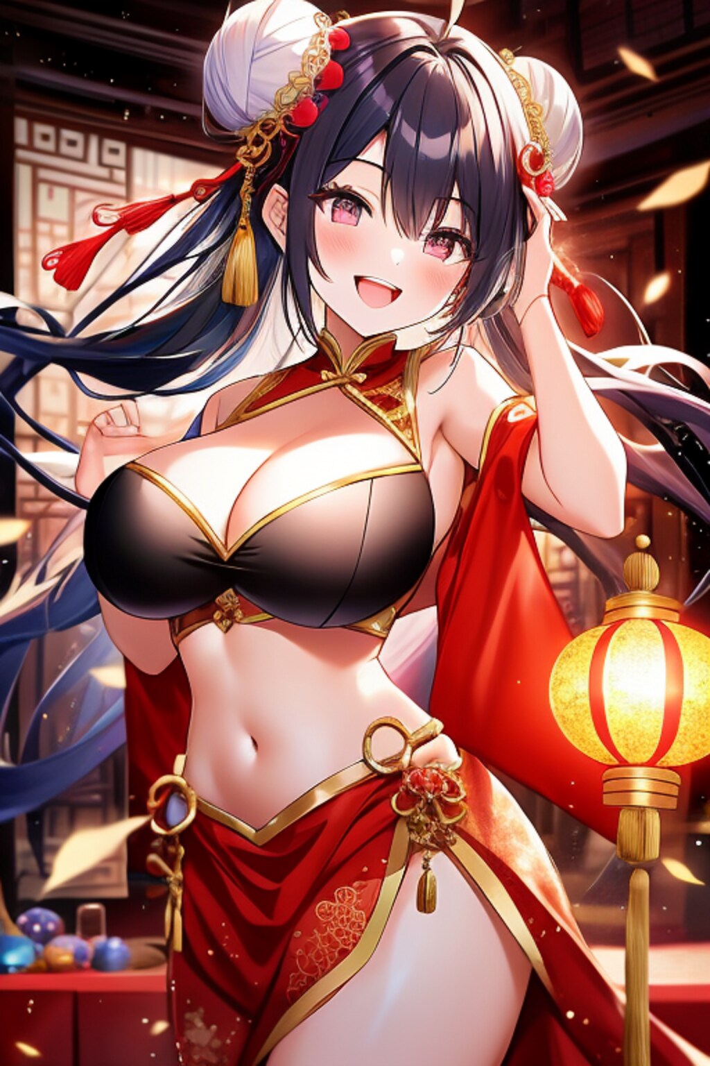中華の踊り子です