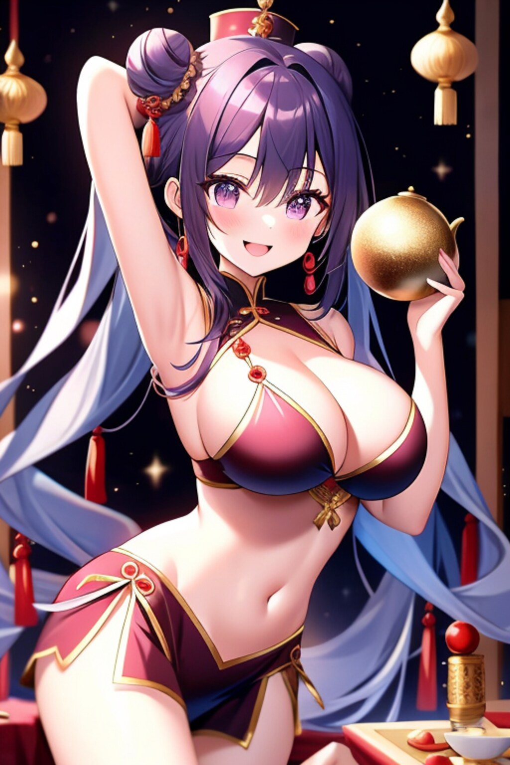 中華の踊り子です