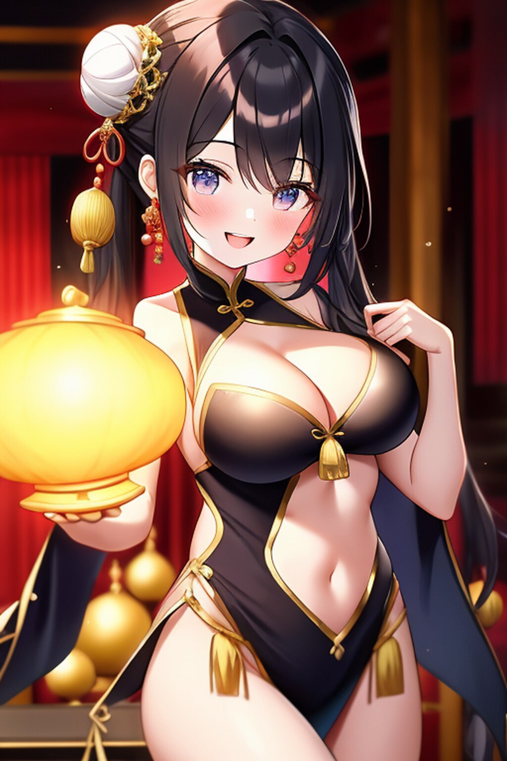 中華の踊り子です