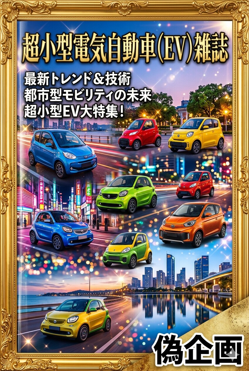 超小型電気自動車(EV)雑誌