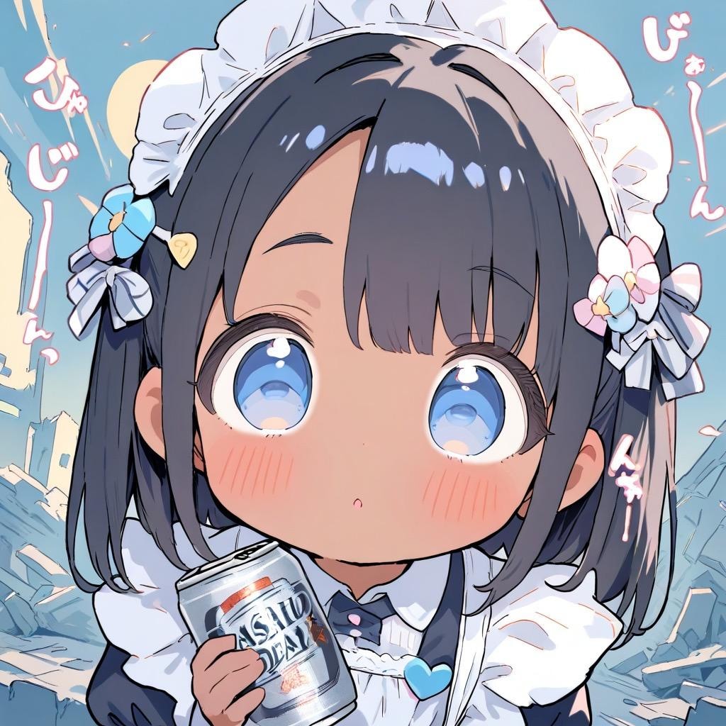 ビールとメイド