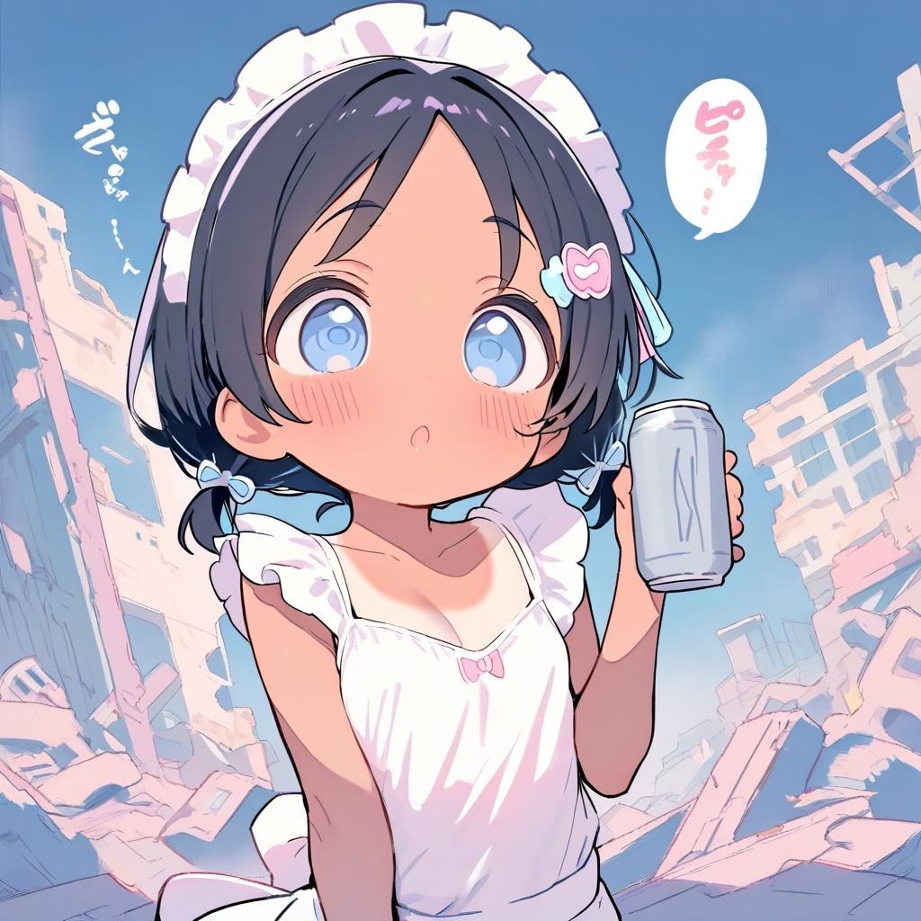 ビールとメイド