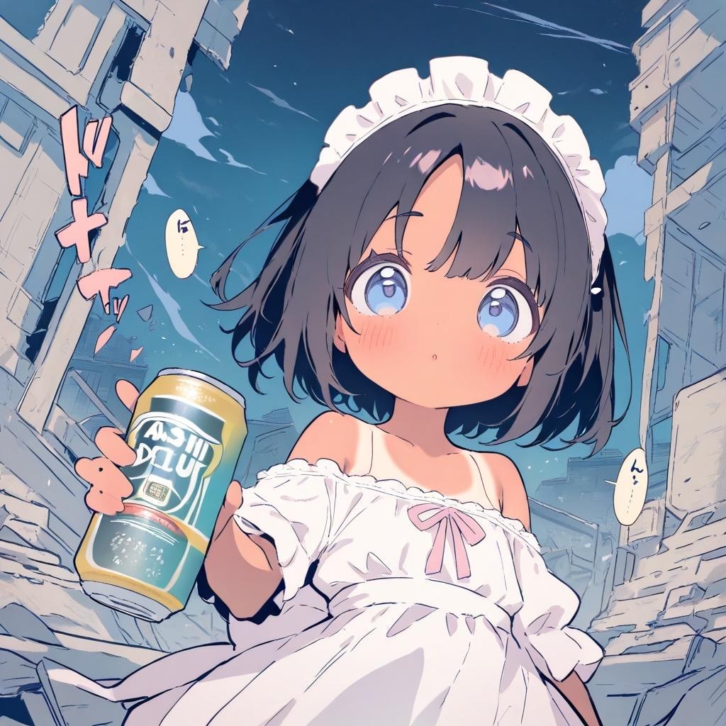 ビールとメイド