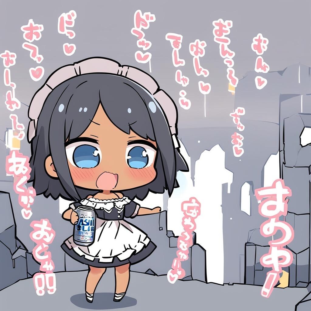 ビールとメイド