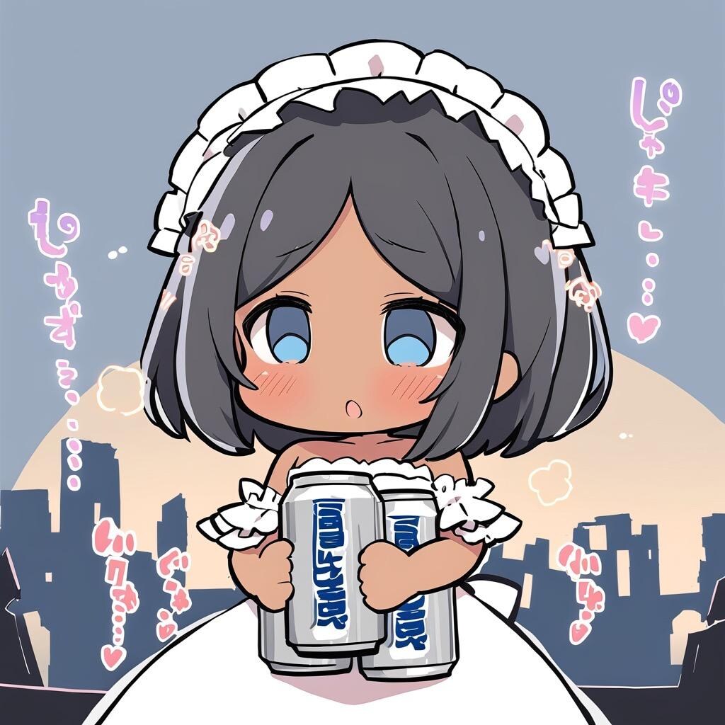 ビールとメイド