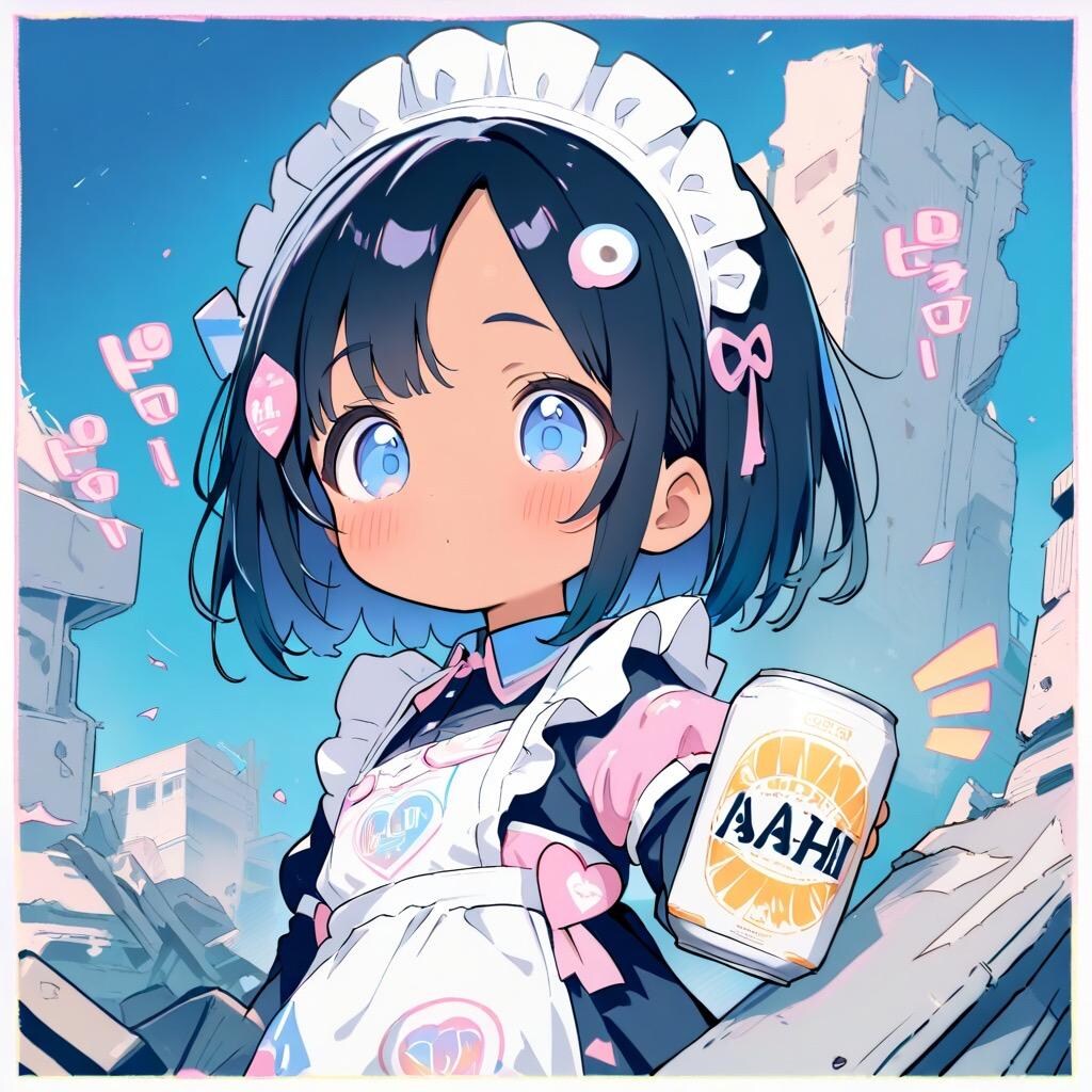 ビールとメイド