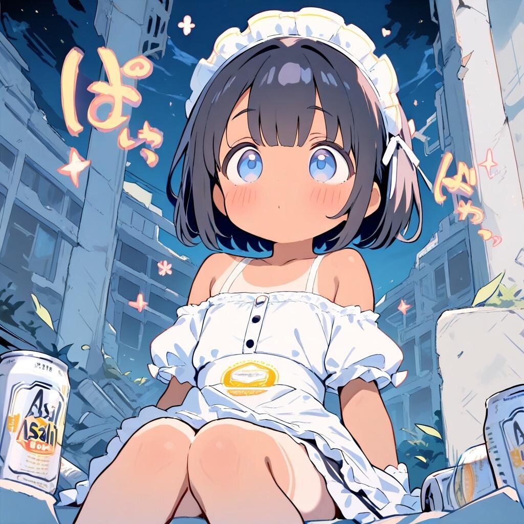 ビールとメイド