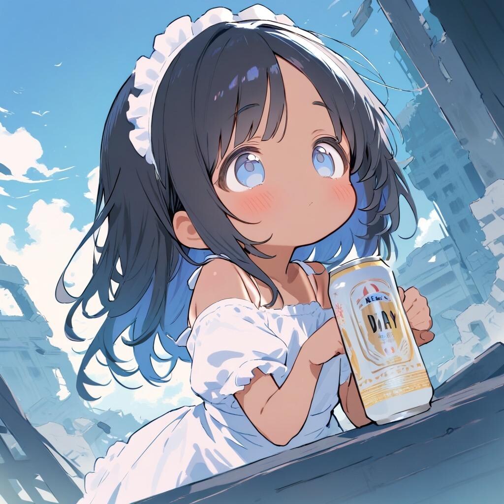 ビールとメイド