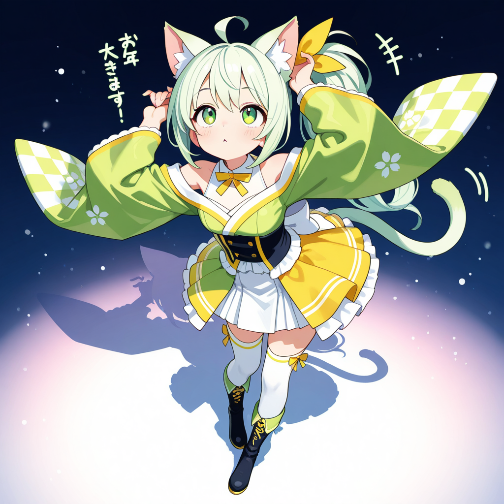 猫耳になった喜緑ちゃん