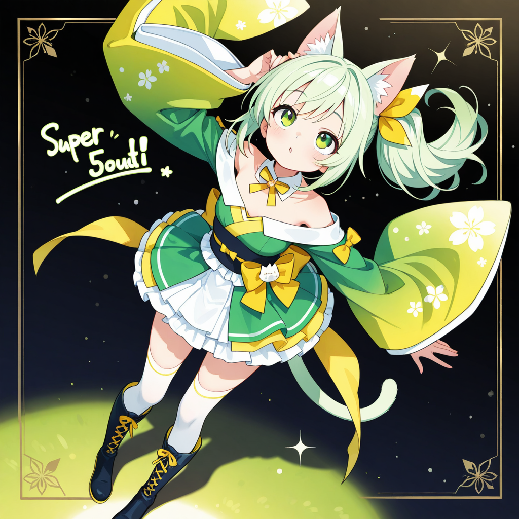 猫耳になった喜緑ちゃん