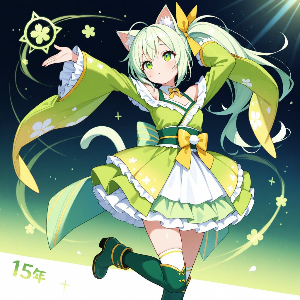 猫耳になった喜緑ちゃん