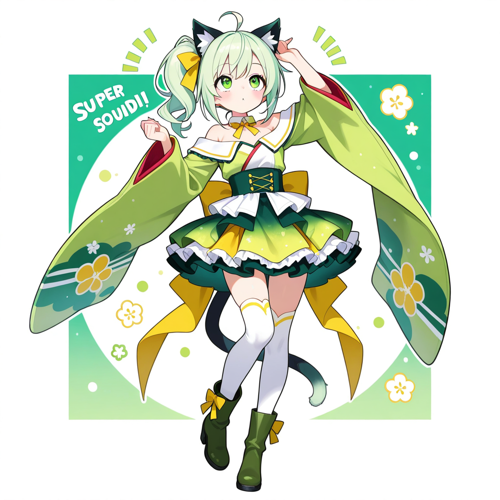 猫耳になった喜緑ちゃん