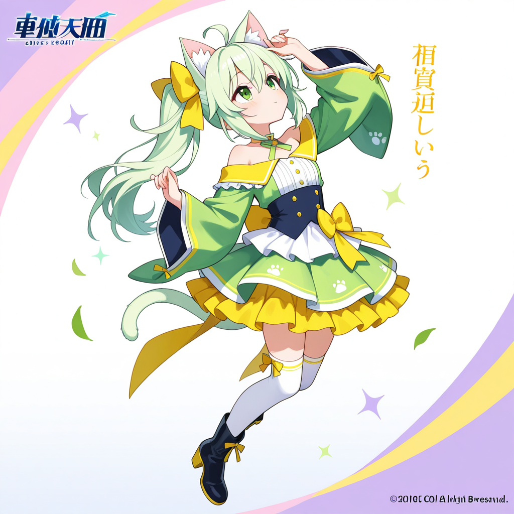 猫耳になった喜緑ちゃん | の人気AIイラスト・グラビア