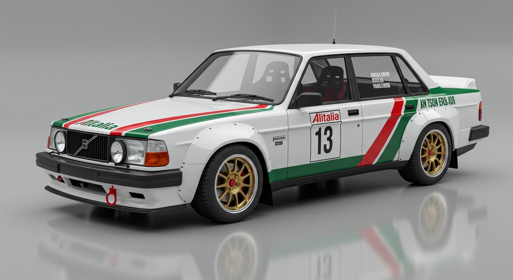アリタリアボルボ240ラリーカー