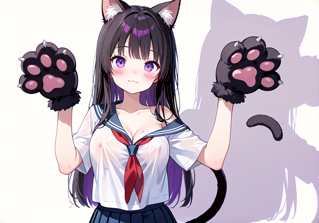 どこ見てるの？揉む？