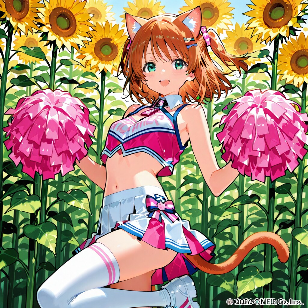 phoenixで猫耳チアリーダー260221