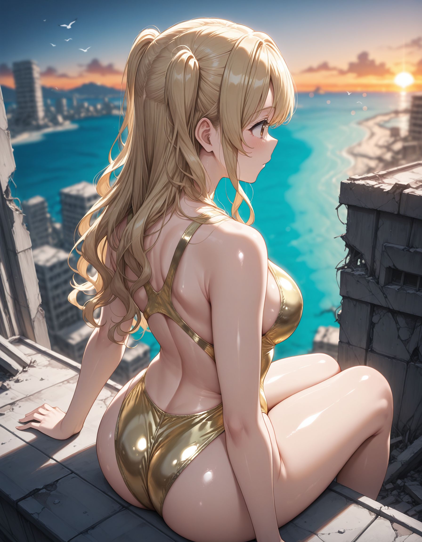 金曜ｷﾗｷﾗ競泳水着