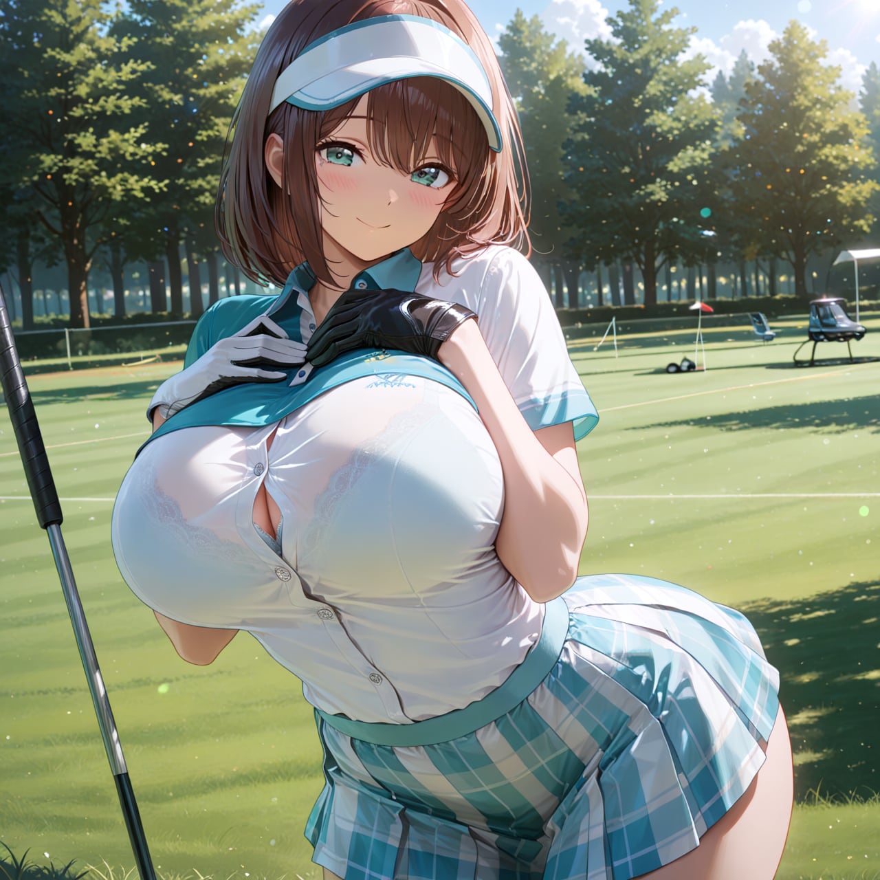 ぱつぱつなゴルファー