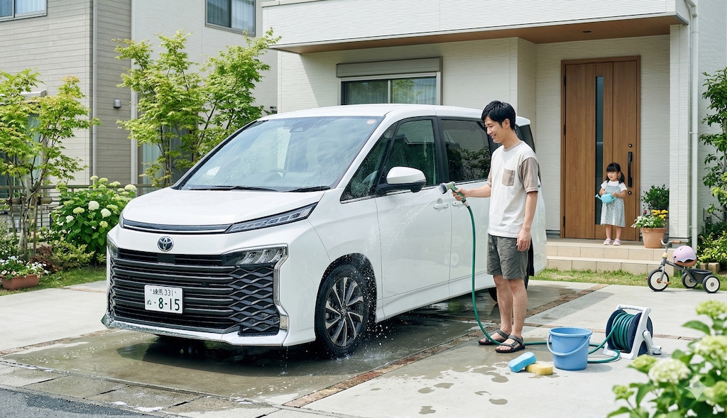 家族の幸せを乗せて