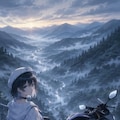 A Quiet Stop Above the Valley 2枚目