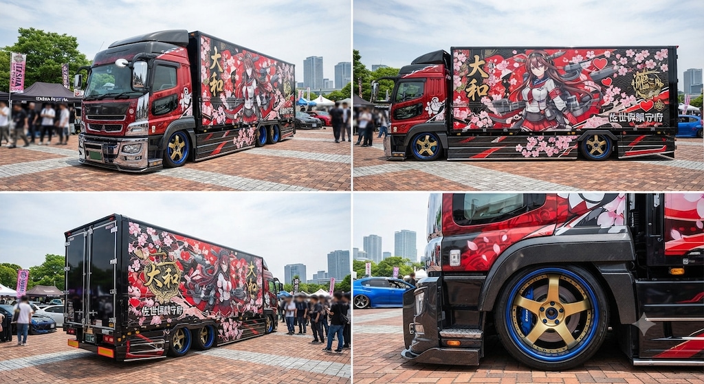 艦隊これくしょん痛車トラック