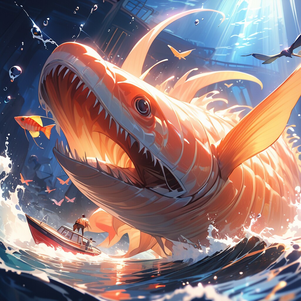恐竜？謎の魚