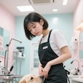 なんか嗅いでくる犬 3枚目