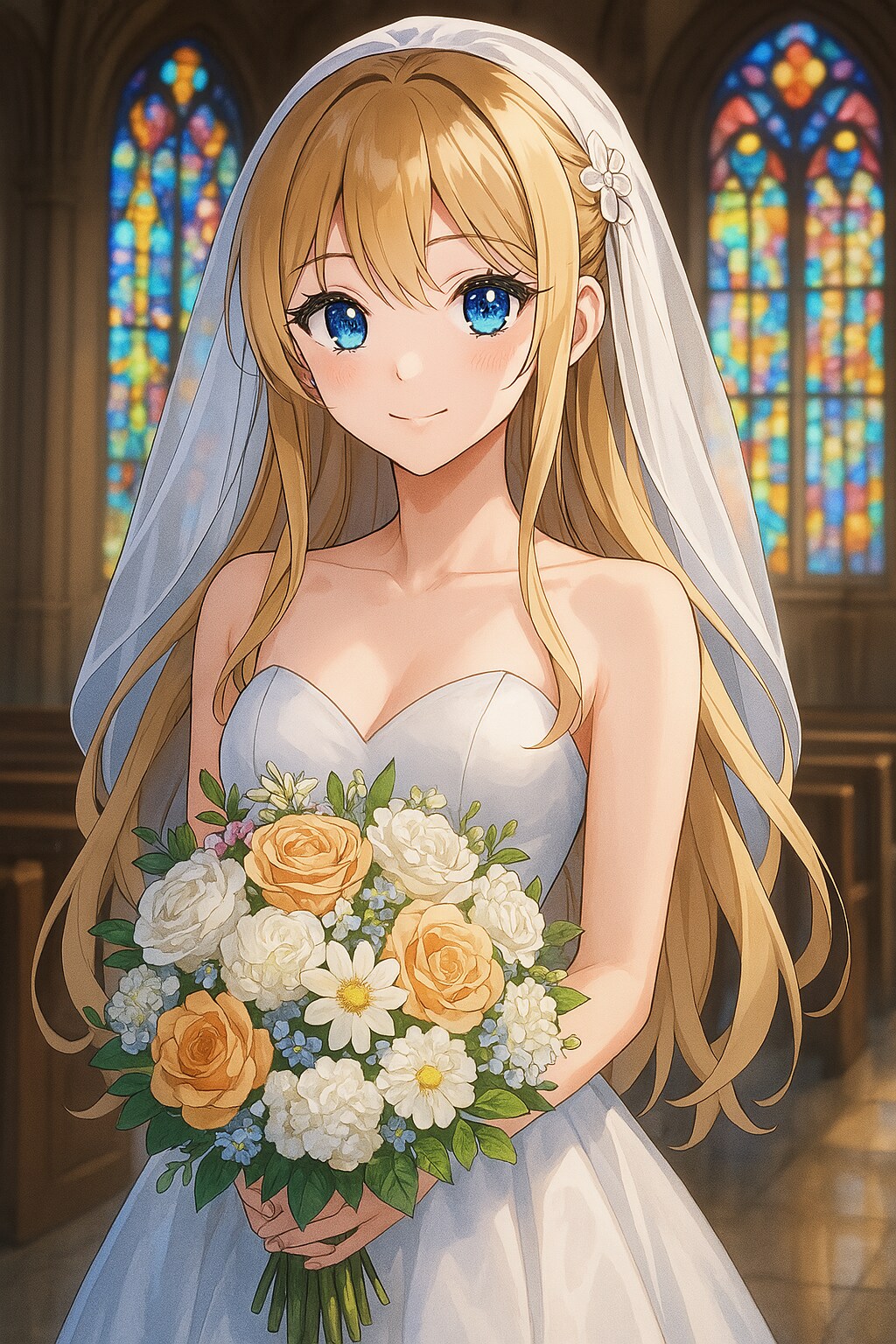 ６月の花嫁は美しい　ー Dalle - Copilot Ver. ー