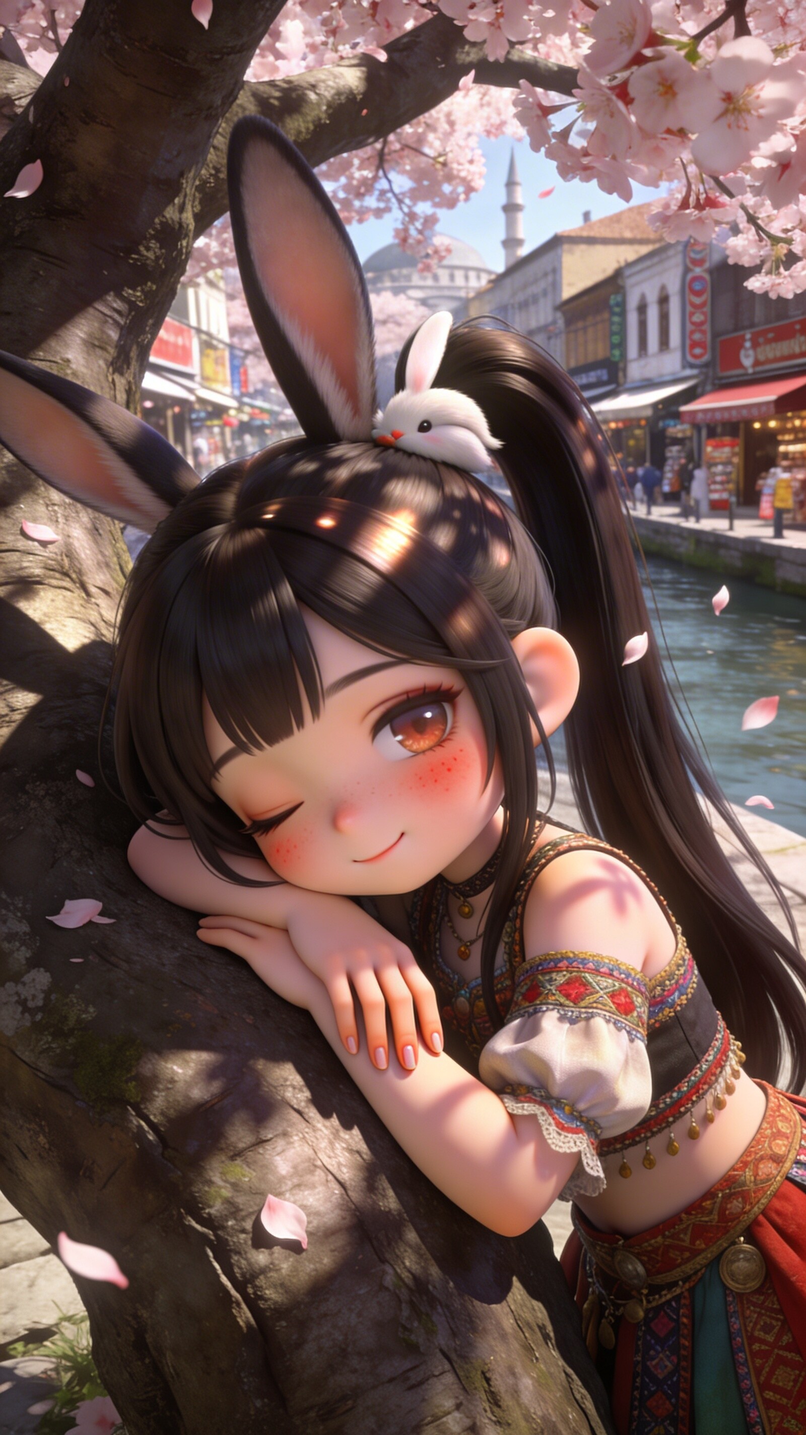 黒ツイぴょん。 | の人気AIイラスト・グラビア