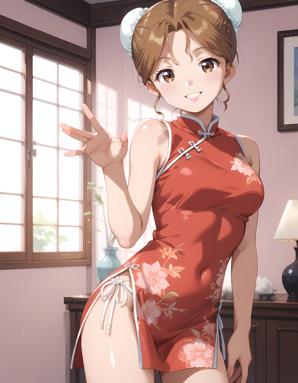 【スーパーリアル麻雀PⅤ】チャイナ早坂晶