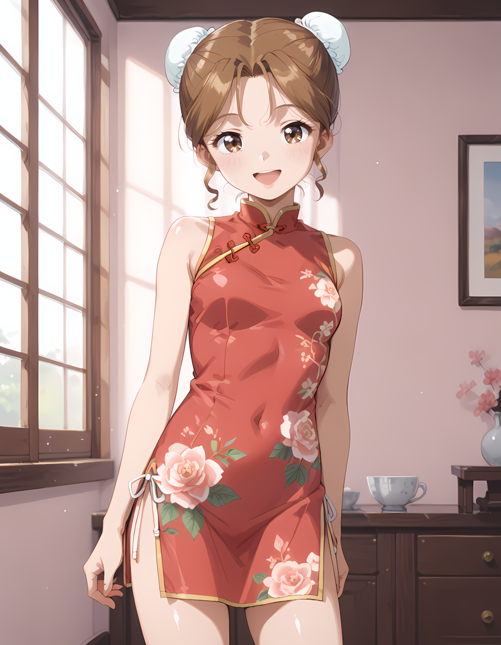 【スーパーリアル麻雀PⅤ】チャイナ早坂晶