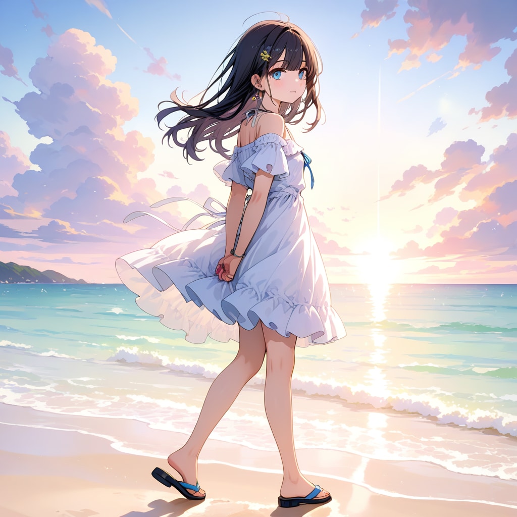 夏の終わり | の人気AIイラスト・グラビア