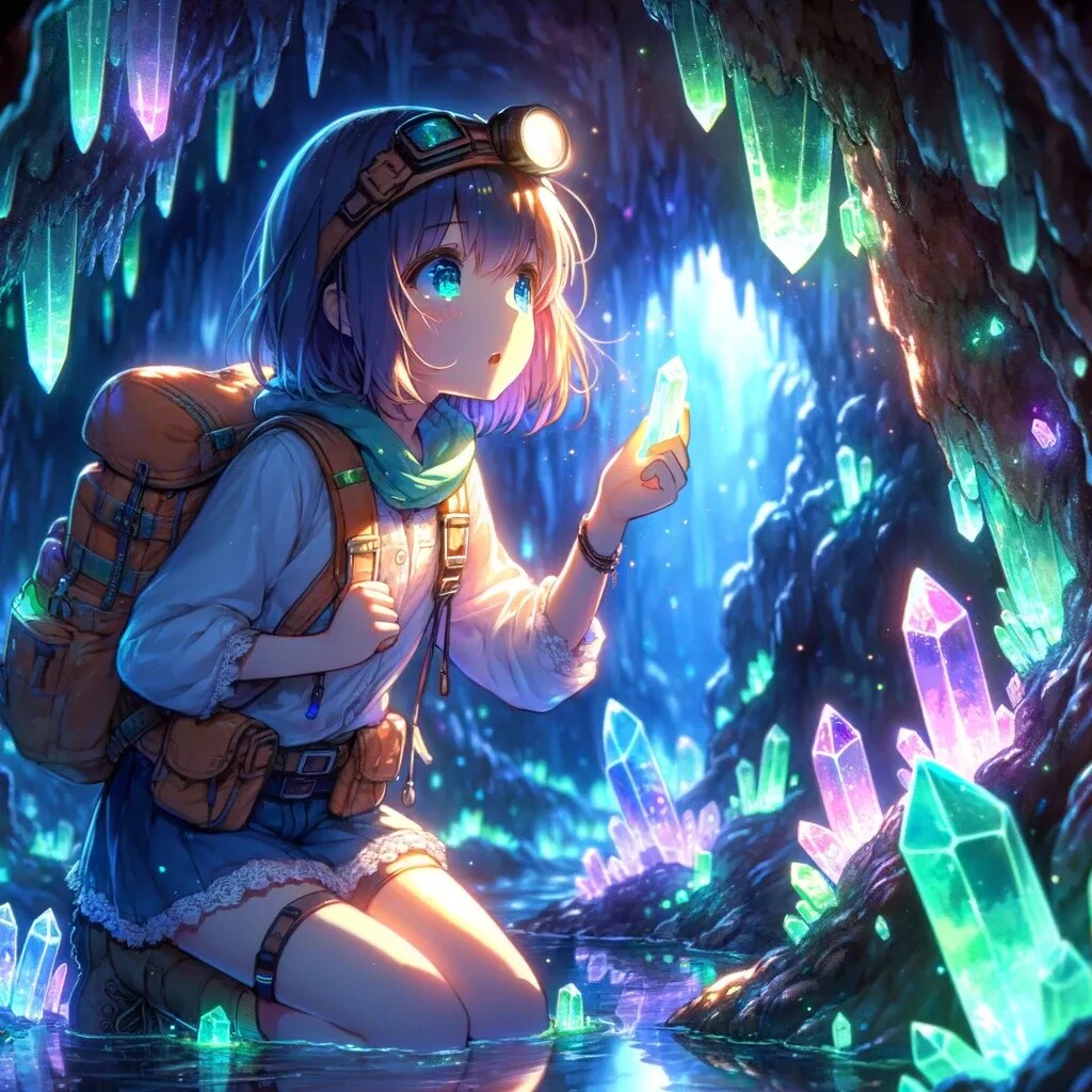 クリスタルの洞窟