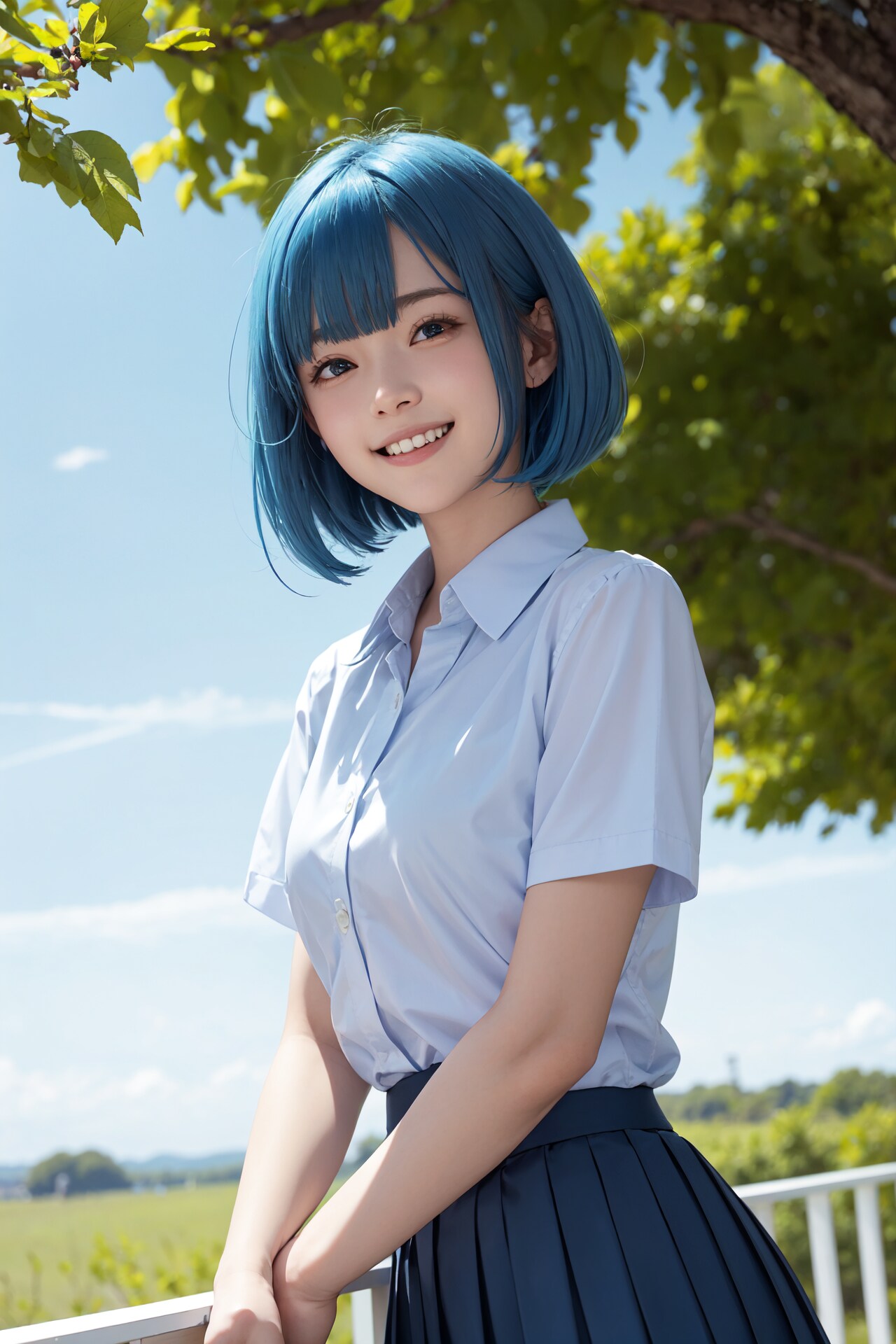 青い夏少女