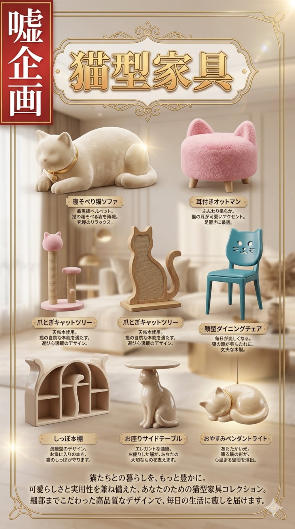 猫型家具