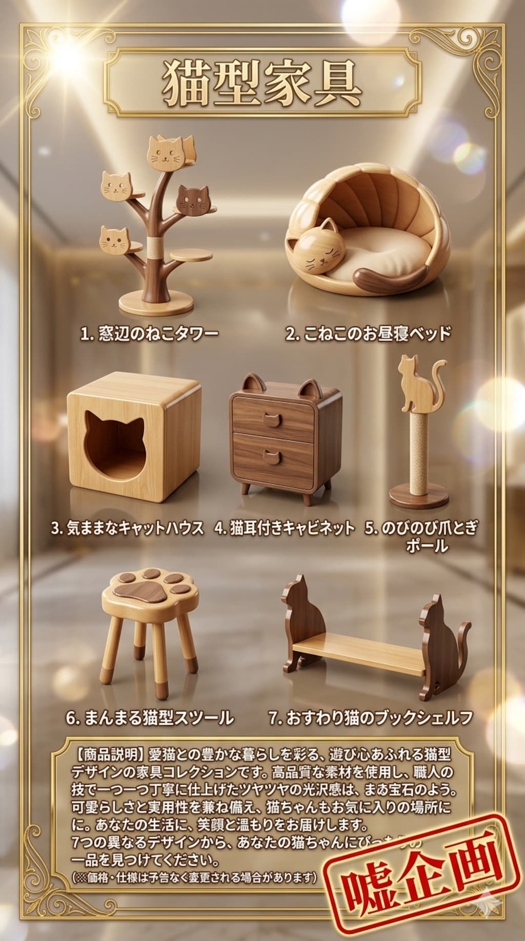 猫型家具