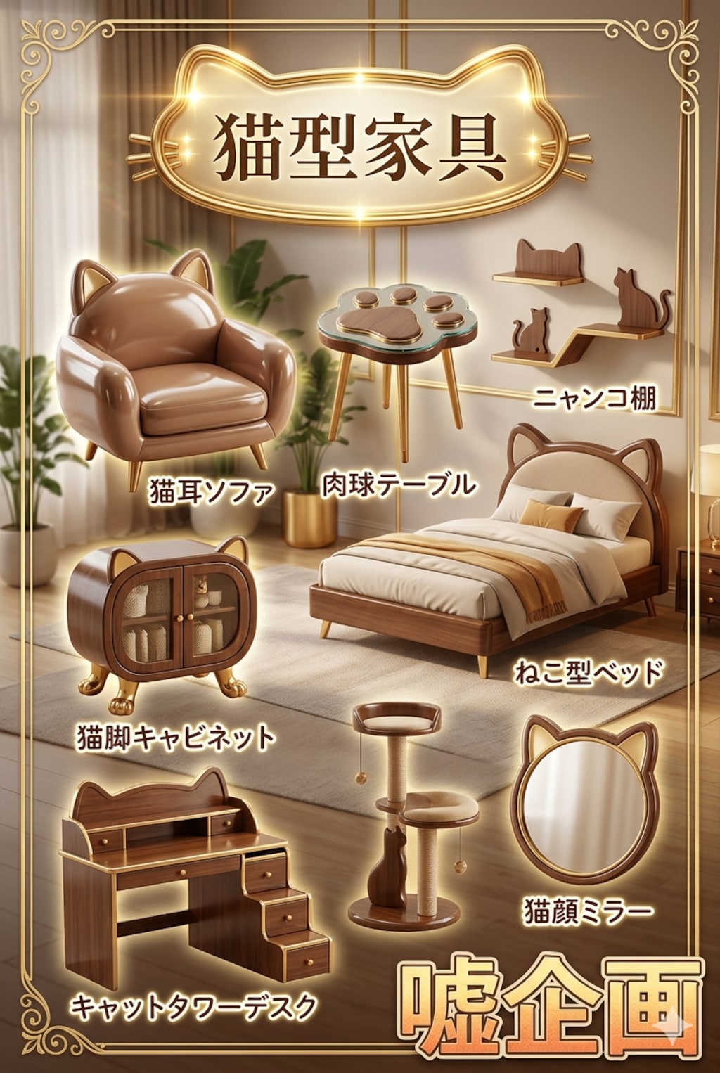 猫型家具