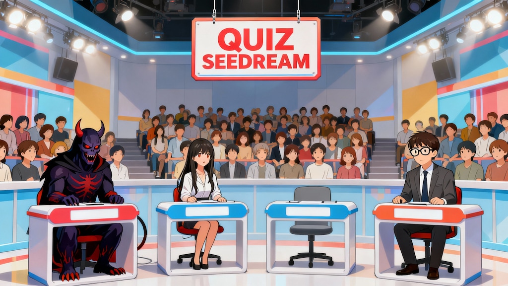 背景３９　クイズ番組