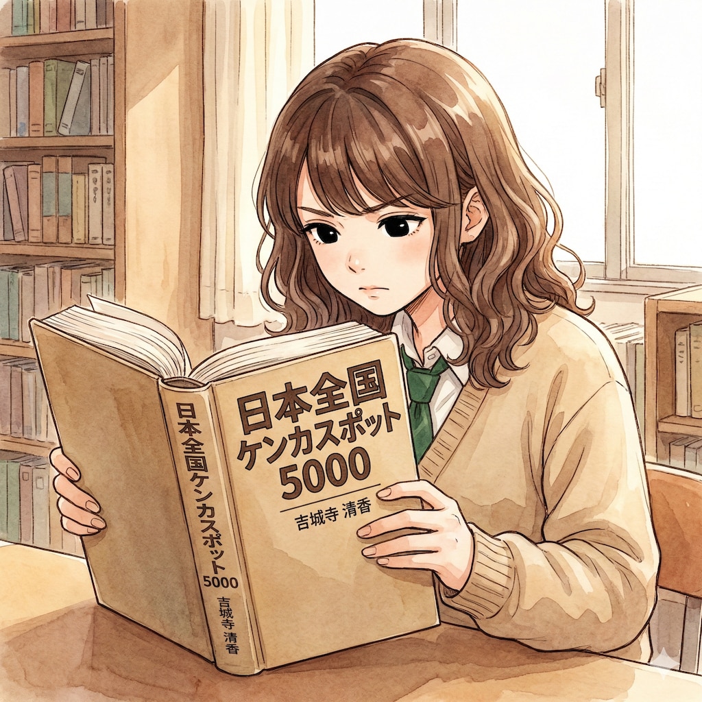 母の著書を読む冴ちゃん