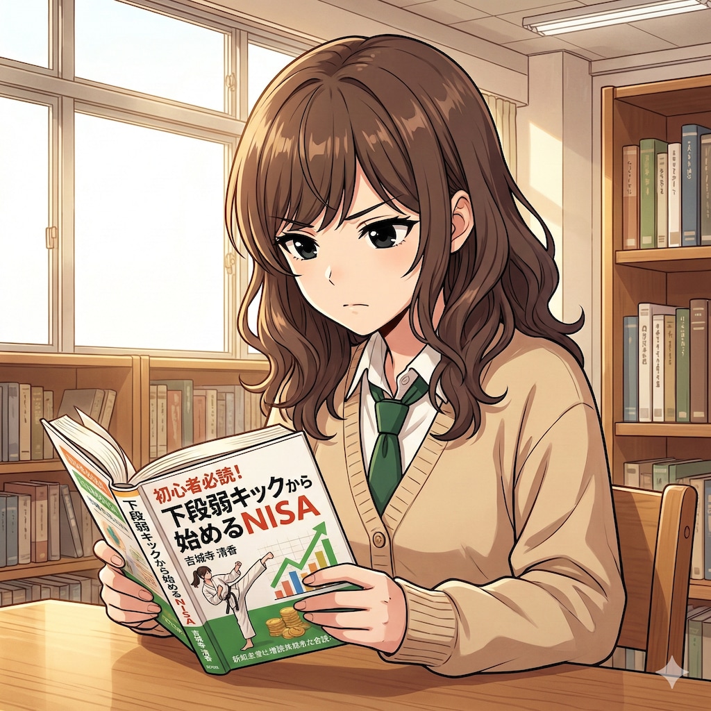 母の著書を読む冴ちゃん