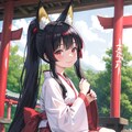 キツネ巫女 6枚目