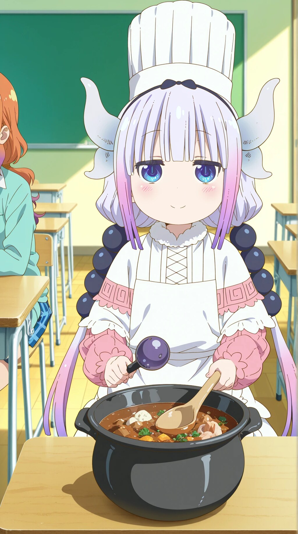 小林さんちのメイドラゴン　カンナ　🐲 　調理実習！