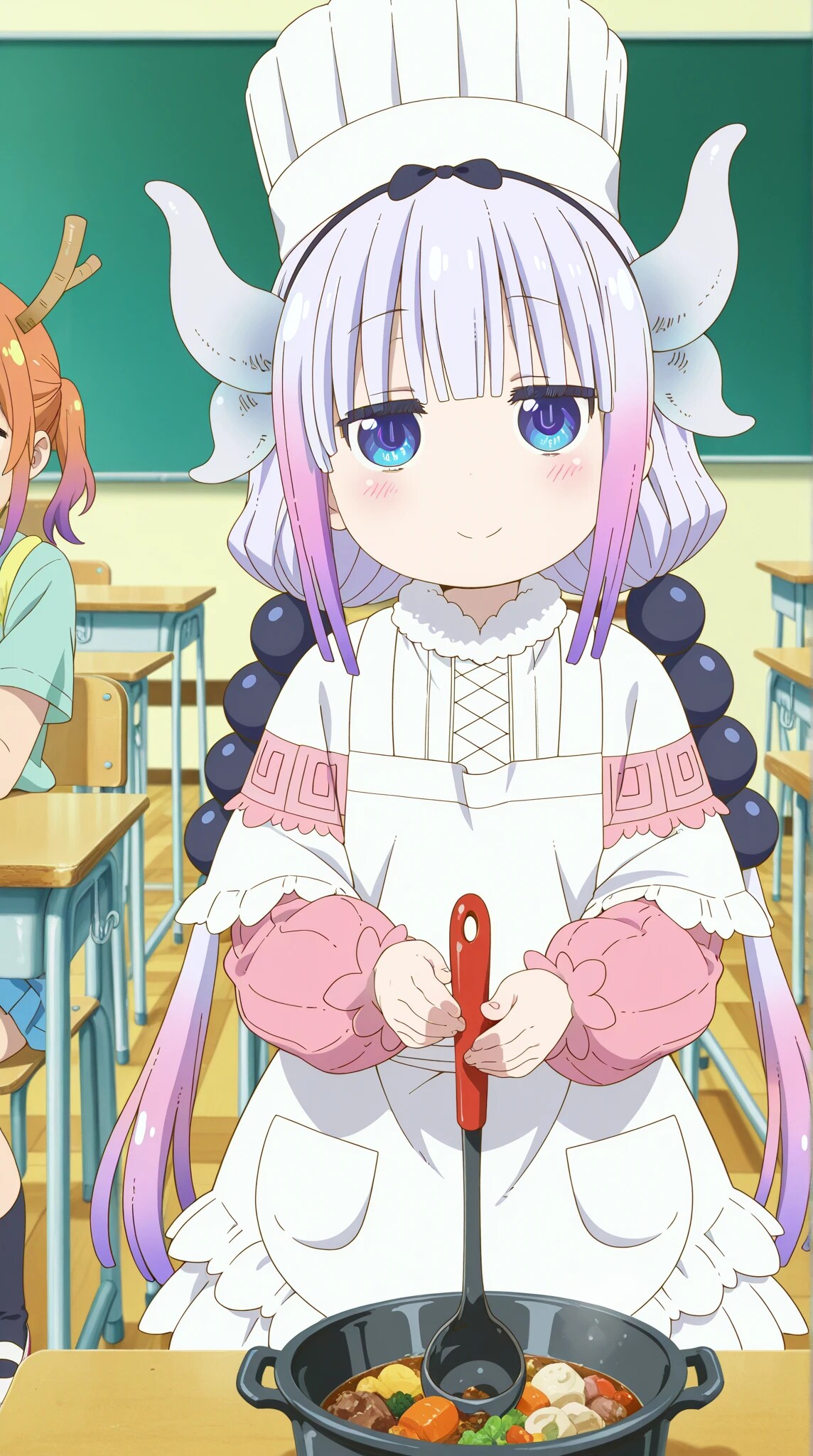 小林さんちのメイドラゴン　カンナ　🐲 　調理実習！