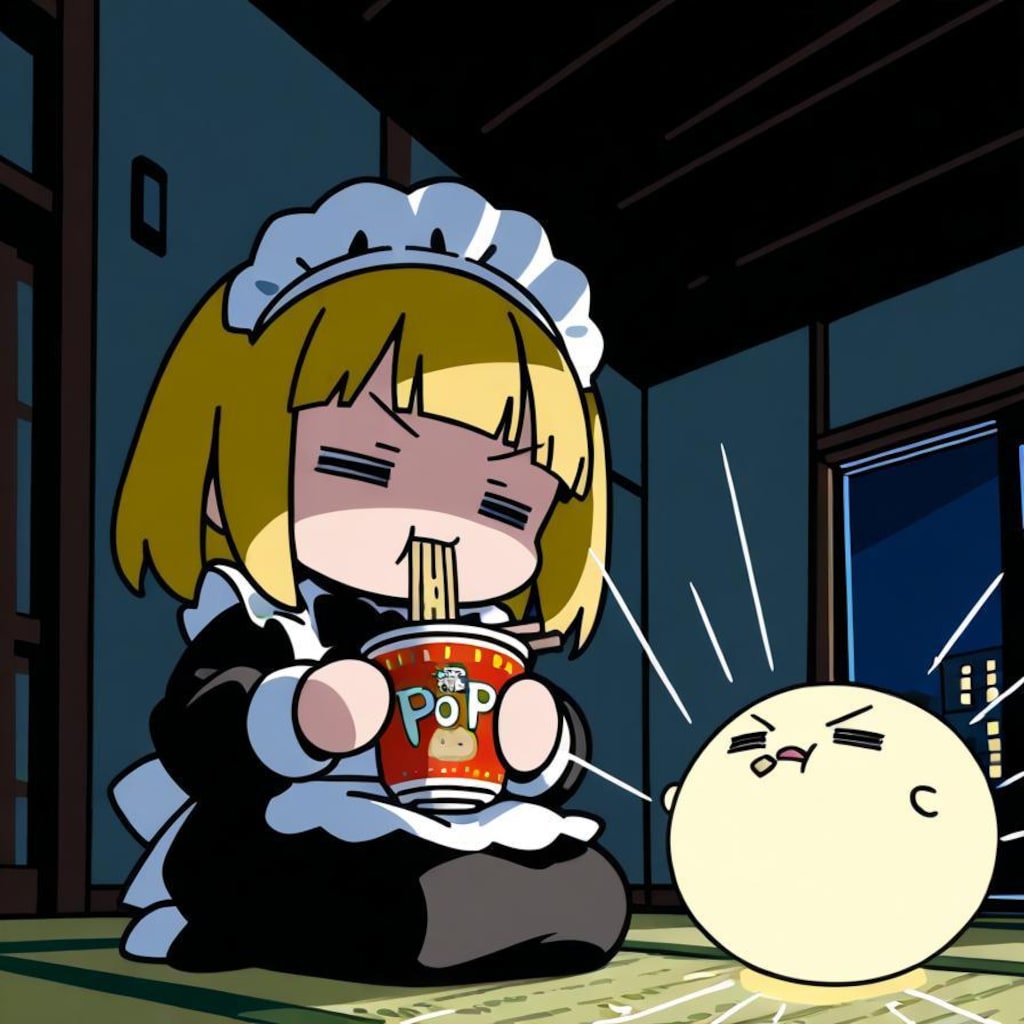 かぷめんと タタミのアパート メイドちゃん🍜