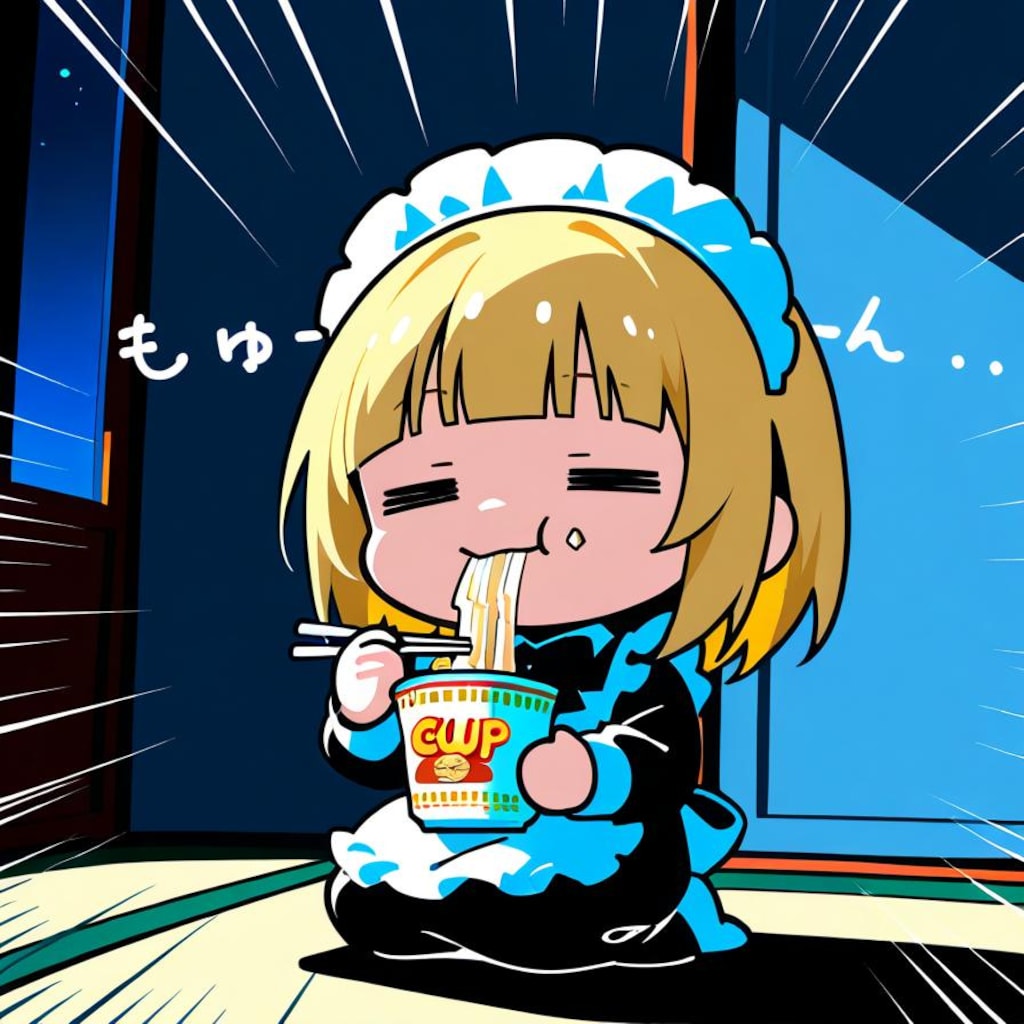 かぷめんと タタミのアパート メイドちゃん🍜