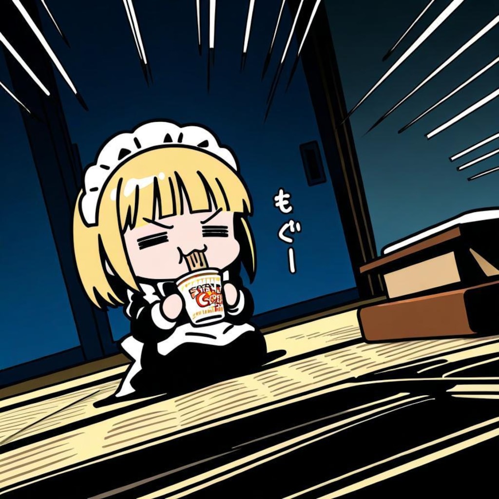 かぷめんと タタミのアパート メイドちゃん🍜